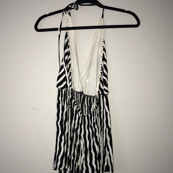 Figleaf black&white striped ROMPER - Picture 6 of 7